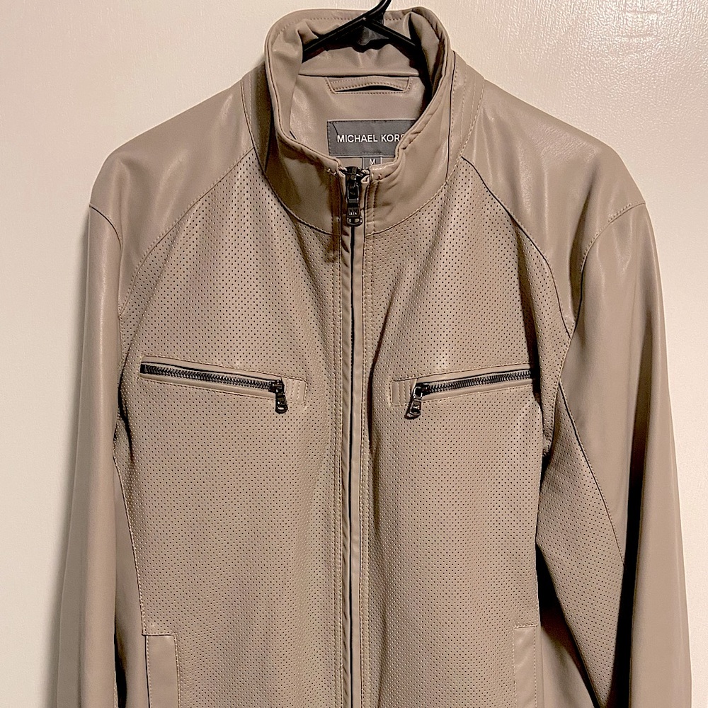 Men’s Michael Kors Leather Jacket